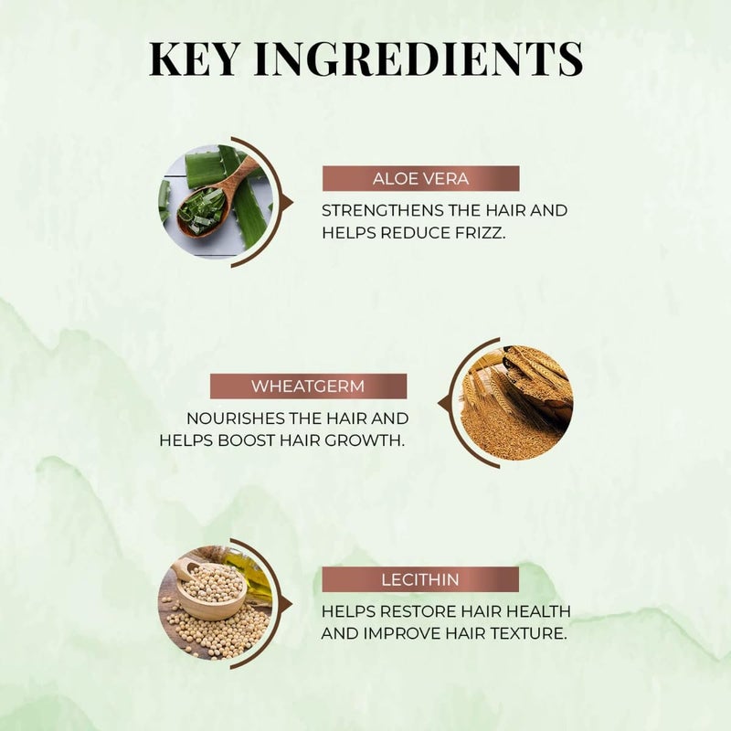Just Herbs Ayurvedic Silky Strength Anti Dandruff Hairfall Shampoo For Men Women Suitable For Dry Hair Scalp Sulphate Paraben Free 200 ml - Image 4