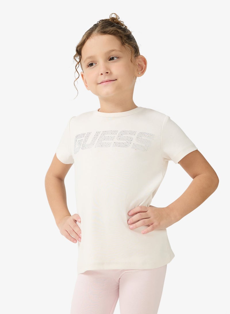 GUESS Kids Essential Crew neck T-Shirt - Image 1