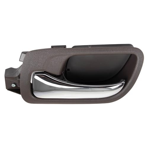 TRQ Front Left Interior Door Handle Taupe Drivers Side Compatible with 2003-2007 Honda Accord - Image 1