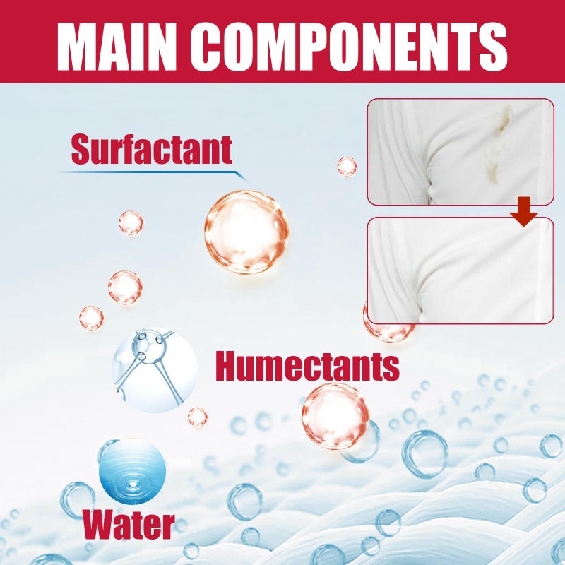 Stain Remover Wet Wipes - Individually Packaged for Clothes, Shoes, and Bed Sheets (1 Packs, 20 Wipes Total) - Effortless Stain Removal - Image 4