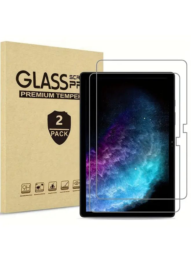 Samsung Tab A7 10.4 2Pcs Tempered Glass Screen Protector Ultra HD Clear - Image 1
