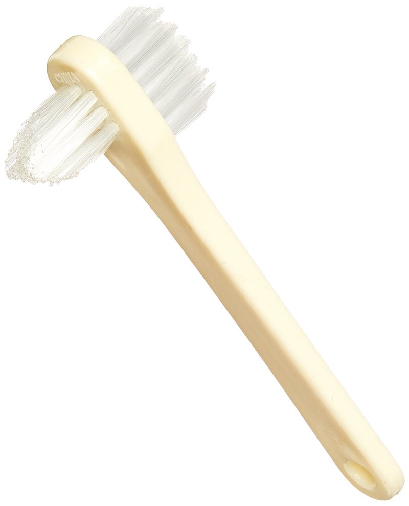 Medline Two-Sided Denture Brushes, Ivory (Pack of 144) - Image 1