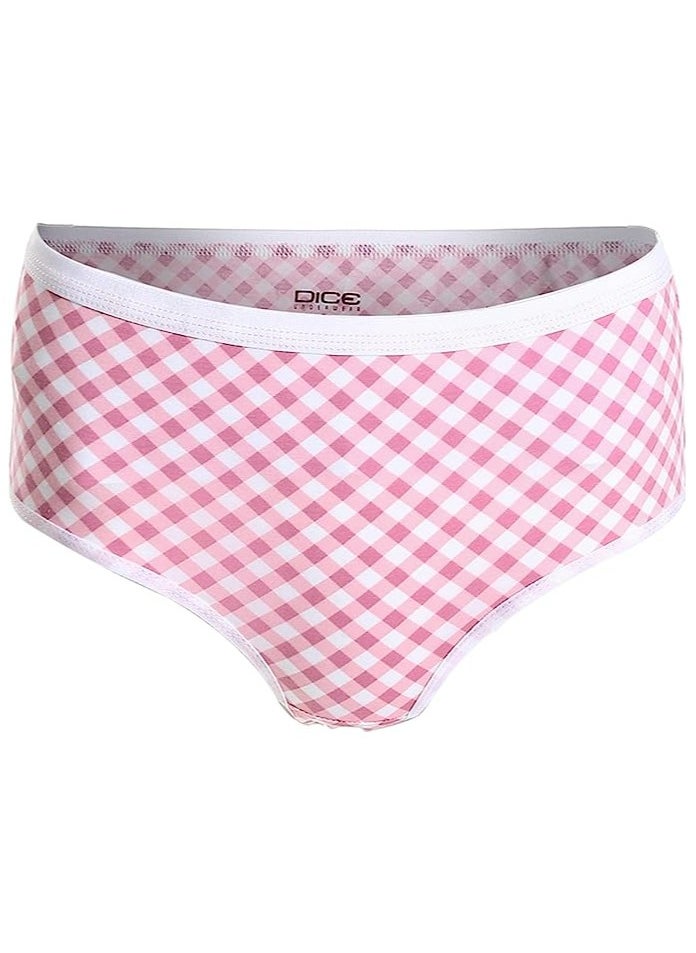 DICE - Pack of 5 Cotton Classic Brief Panties for Women - Image 1