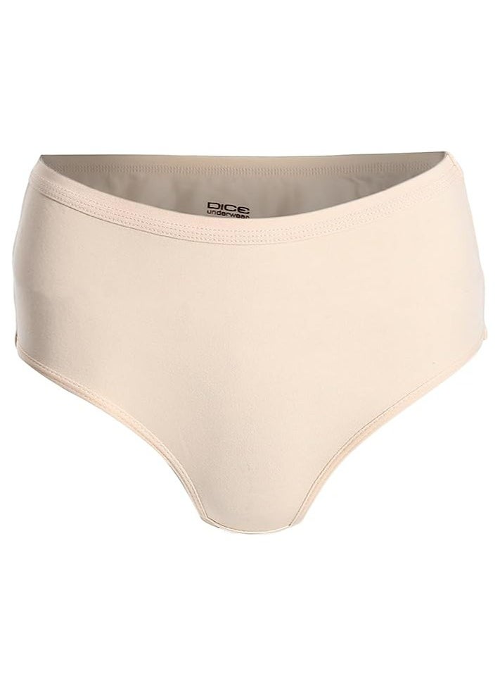 DICE - Pack of 5 Cotton Classic Brief Panties for Women - Image 1