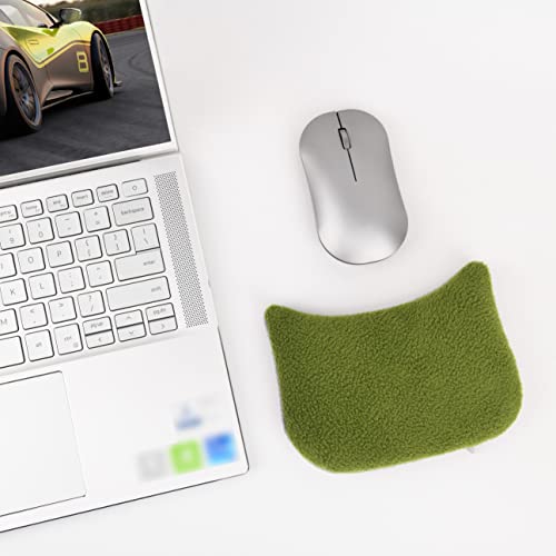 CandoCraft Large Mouse Wrist Rest Bean Bag, Ergonomic Mouse Support Pad Filled Ergo Beads for Computer, Laptop, PC Gaming (Green) - Image 5