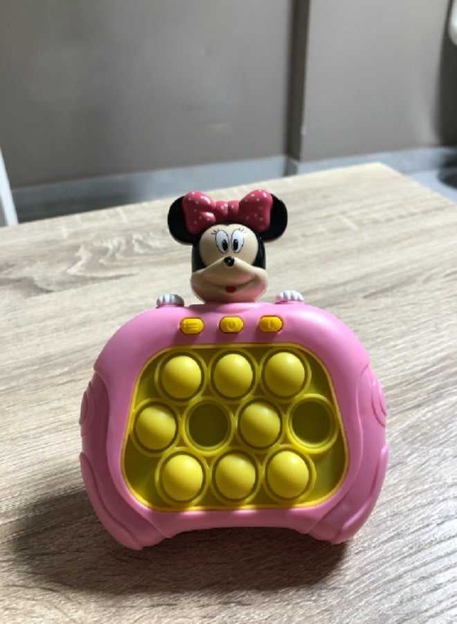ميني لعبة دفع الفقاعات السريعة للأطفال والكبار، لعبة دفع صغيرة، لعبة دفع اليد السريعة، ألعاب تخفيف التوتر الشائعة (ميني ماوس) - Image 2