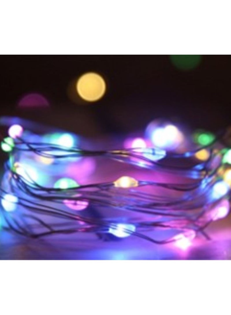 2 Pack x 100 LED Waterproof Battery Operated Fairy Twinkle String Light - Image 3