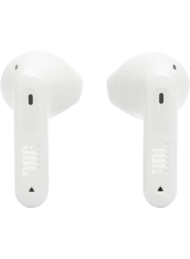 JBL Tune Flex 2 True Wireless Noise Cancelling Earbuds, JBLTFLEX2WHT White - Image 2