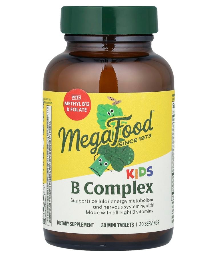 MegaFood Kids B Complex 30 Mini Tablets
