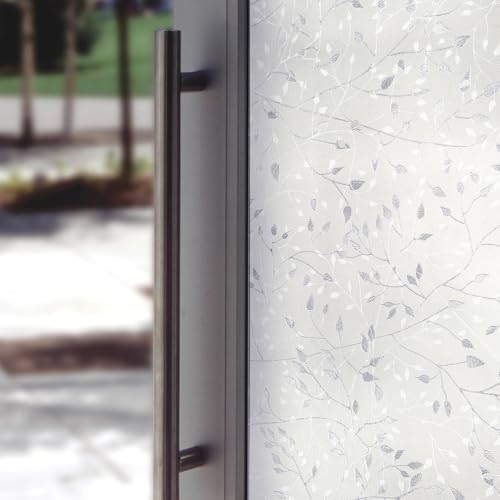 Artscape Canopy Window Privacy Film by Artscape Decorative Privacy Frosted Glass Design Static Cling Day and Night Privacy UV Protection Easy to Apply and Removable Made in USA 36 x 72 Inch - Image 1