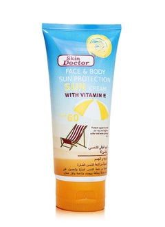 Skin Doctor Skin Doctor Face & Body Sun Protection Cream SPF60 with Vitamin E 150ml 