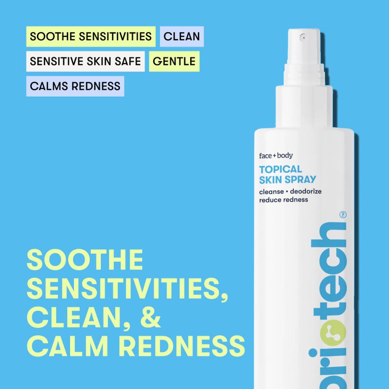 BRIOTECH Topical Skin Spray, Hypochlorous Acid Spray for Sensitive Skin, HOCl Facial Mist, Full Body Support Against Irritation, Calm Redness, Soothe Foot & Scalp, 8 oz (1 Pack) - Image 2