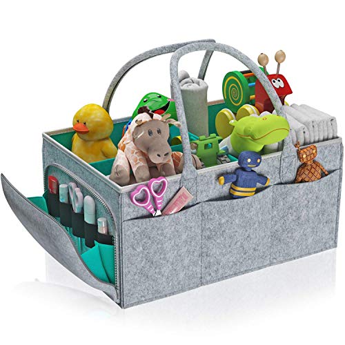 TYZAG Diaper Bags for Mothers Stylish, Diaper Bag for Gift, Diaper Storage Organizer (Green) - Image 2