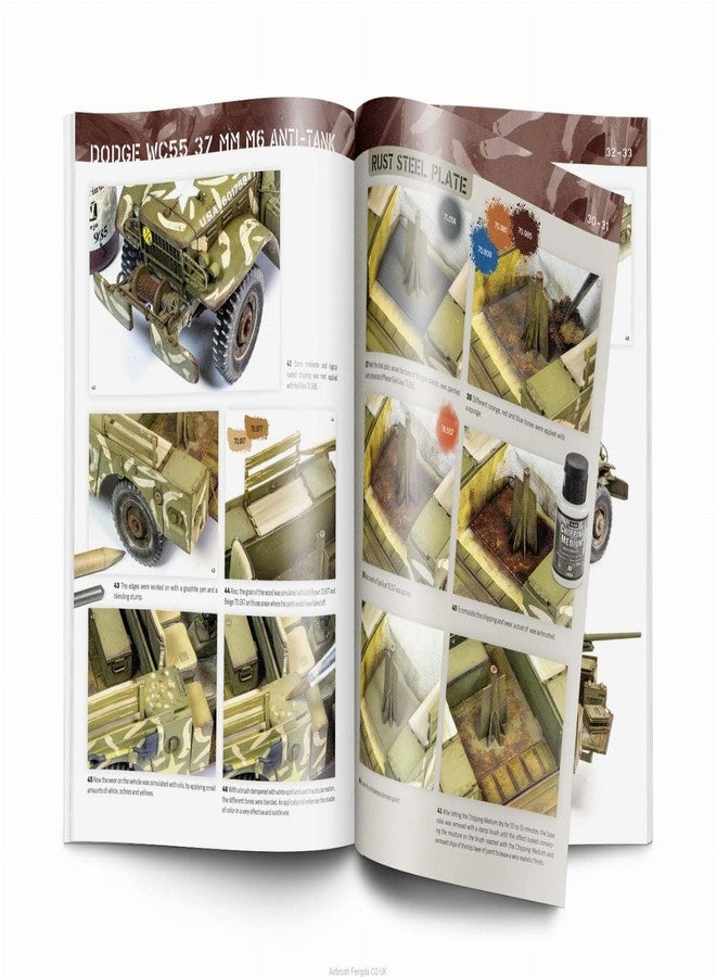 Vallejo Acrylicos WWII US ARMY in Europe and the Pacific Book - Image 4