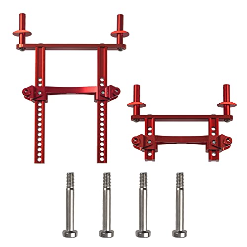 Vgoohobby Metal Front Rear Body Mounts Shell Post Fixing Bracket Compatible with Traxxas TRX4 Defender 8215 110 RC Crawler Car Upgrade Part - Image 5