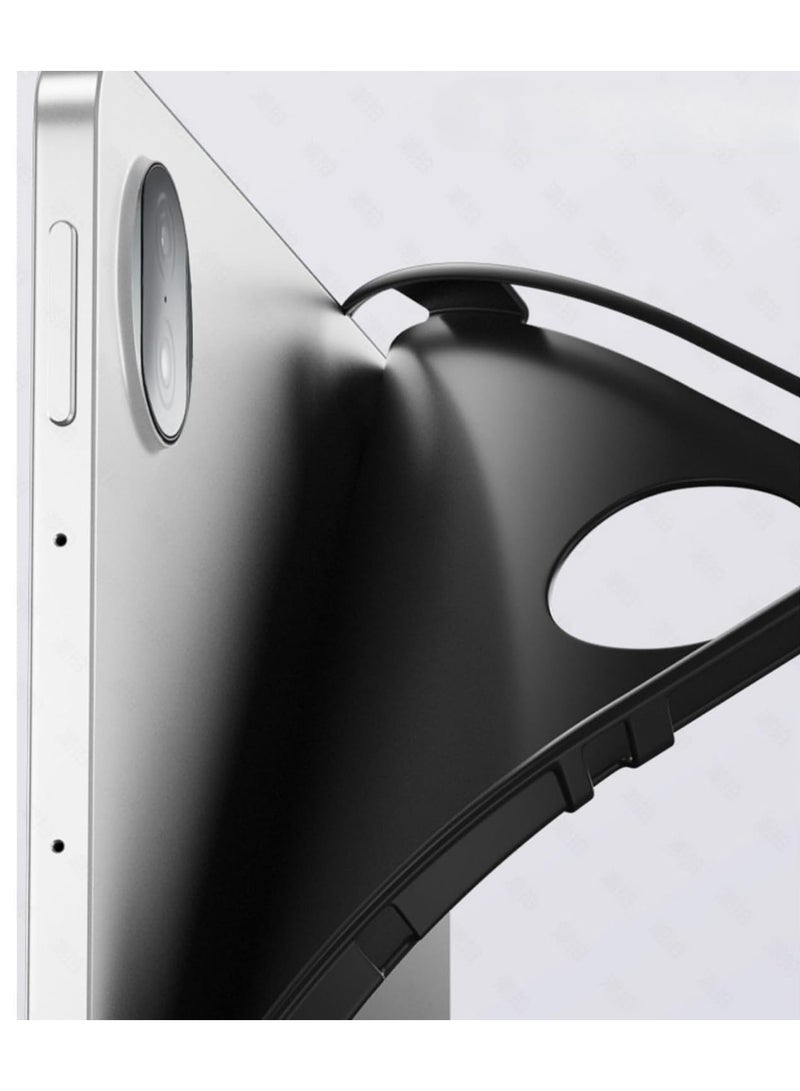 عام متوافق مع جهاز Honor MagicPad 2 2024 (12.3 بوصة)، حقيبة جلدية كاملة مع غلاف سيليكون، مع وظيفة الإغلاق التلقائي والافتتاح لجهاز Magic Pad 2 مقاس 12.3 بوصة. - Image 5