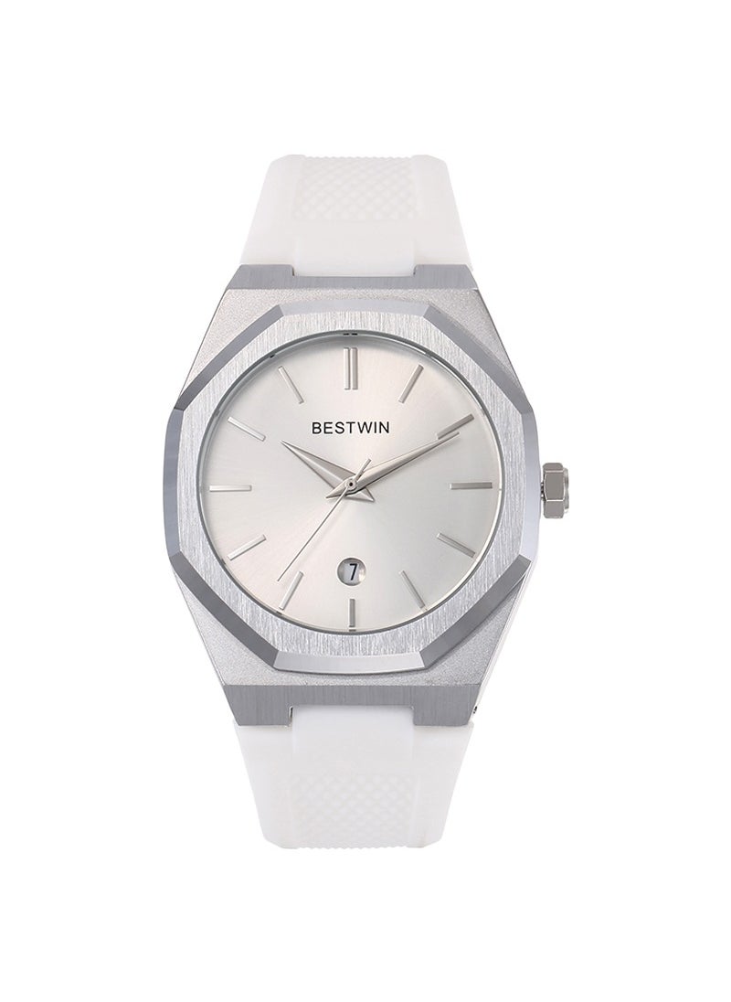 Bestwin - package of two men's watch straps with a modern and elegant design - 100% water resistant - Image 1