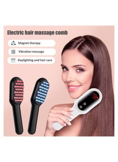 ASIV Electric Hair Growth Comb Infrared Laser Hair Care Style Anti-Hair Loss Hair Red Light Treatment Head Massager Hair Brush  - Image 2