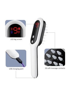 ASIV Electric Hair Growth Comb Infrared Laser Hair Care Style Anti-Hair Loss Hair Red Light Treatment Head Massager Hair Brush  - Image 3