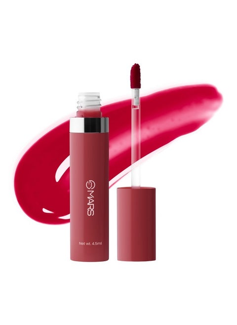 Drip Lip Mist For Women (4.5 Ml) (04-Strawberry Drip) | Dual Function | Buildable Color | Glossy Finish | Long-Lasting | Hydration | Light-Weight Formula | Non-Patchy Reapplication