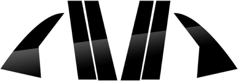 DEMULAX 6PCS Polished Pillar Posts for Chevrolet Trailblazer - Image 1