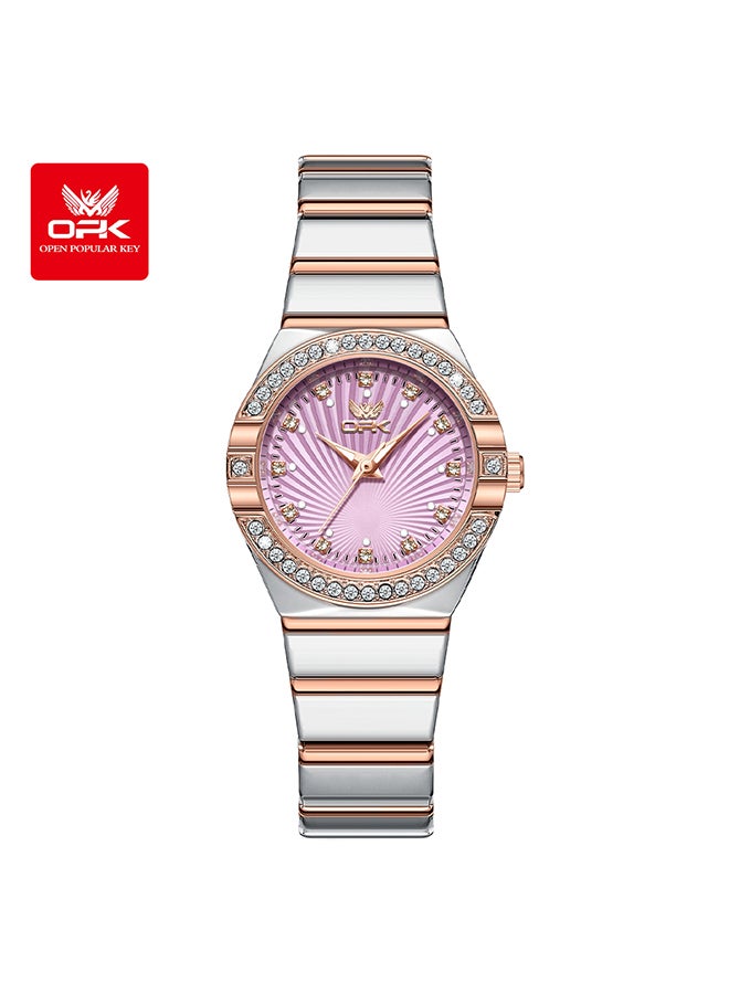 OPK Fashion Business Ladies Watch Waterproof Luminous Quartz Watch 6042 - Image 1