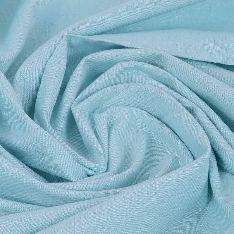 EthnicAlive Bhagalpuri Chadar for Summer/Soft Dull Cotton Chadar for Sleeping/Odhne Wali Chaddar/Dohar for Summer (SkyBlue) - Image 3
