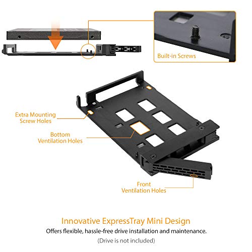 Icy Dock حامل Icy Dock ExpressCage MB326SP-B للتبديل الساخن لـ 6X 2.5 بوصة SATA SSD/HDDs في 1x 5.25 بوصة - Image 5