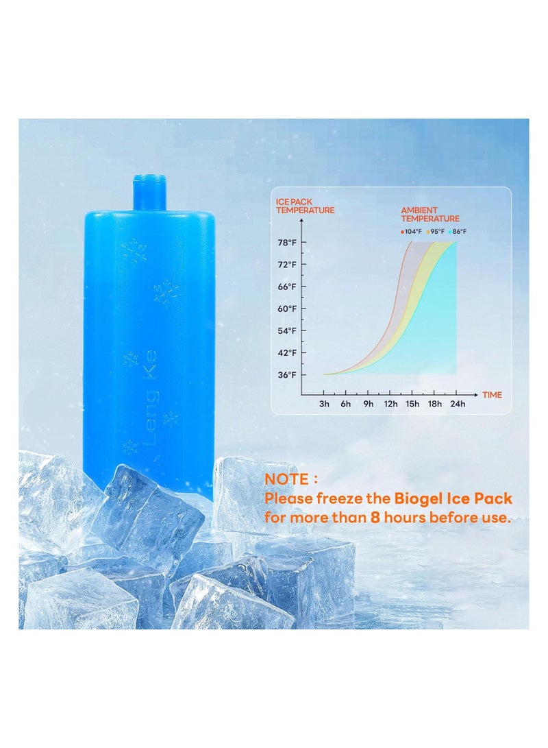 لينج كي حقيبة السفر الخاصة بأقلام ومستلزمات الأنسولين لمرضى السكري مع عبوة ثلج معتمدة من إدارة أمن المواصلات الأمريكية، حقيبة تبريد محمولة لتنظيم مرضى السكري، مبرد أدوية الأنسولين  زجاجة تخزين قنينة تخزين داء السكري - Image 4