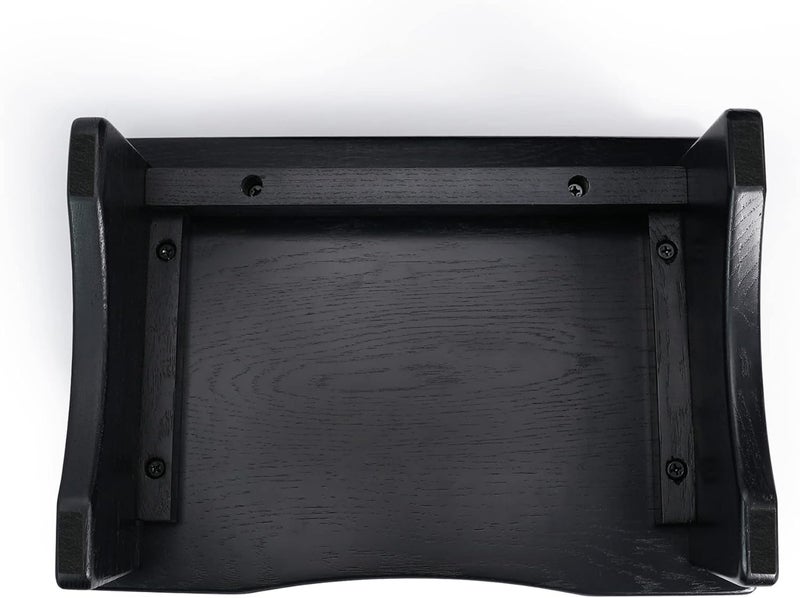 ODEJIA Foot Rest Ergonomic Footrest for Under Desk at Work Nursing Foot Stool Natural Solid Wood NonSlip Slanted Top Foot Stool for OfficeStanding Desk Black - Image 5