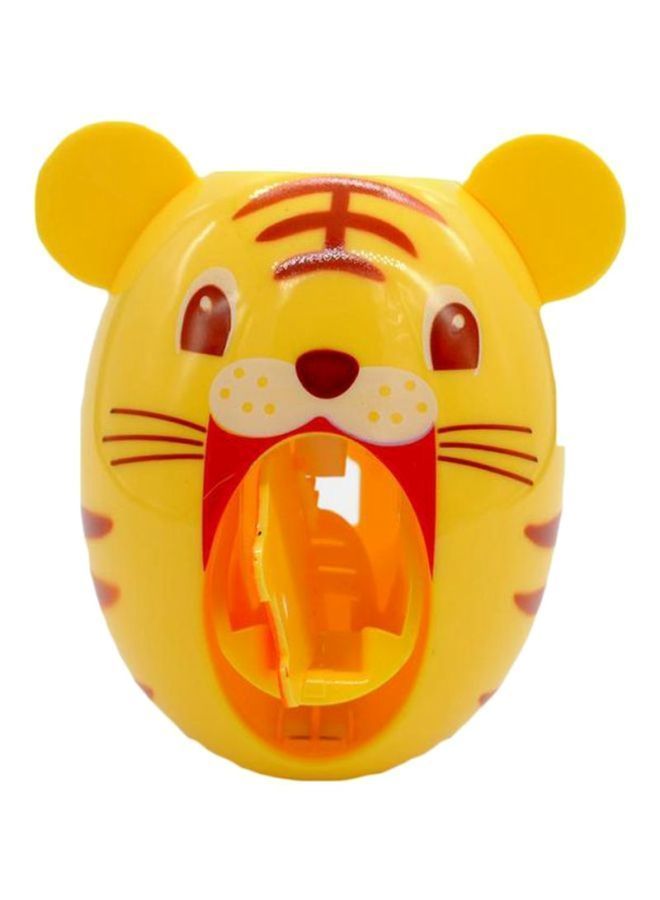 NIBEMINENT Automatic Toothpaste Dispenser Yellow/Black/White 9.8x15x9.6centimeter - Image 1