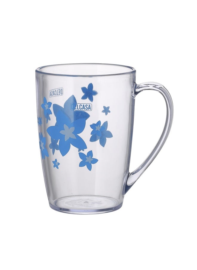 DELCASA Plastic Water Cup 350ml POrtable Travel Mug DC2341  - Image 1