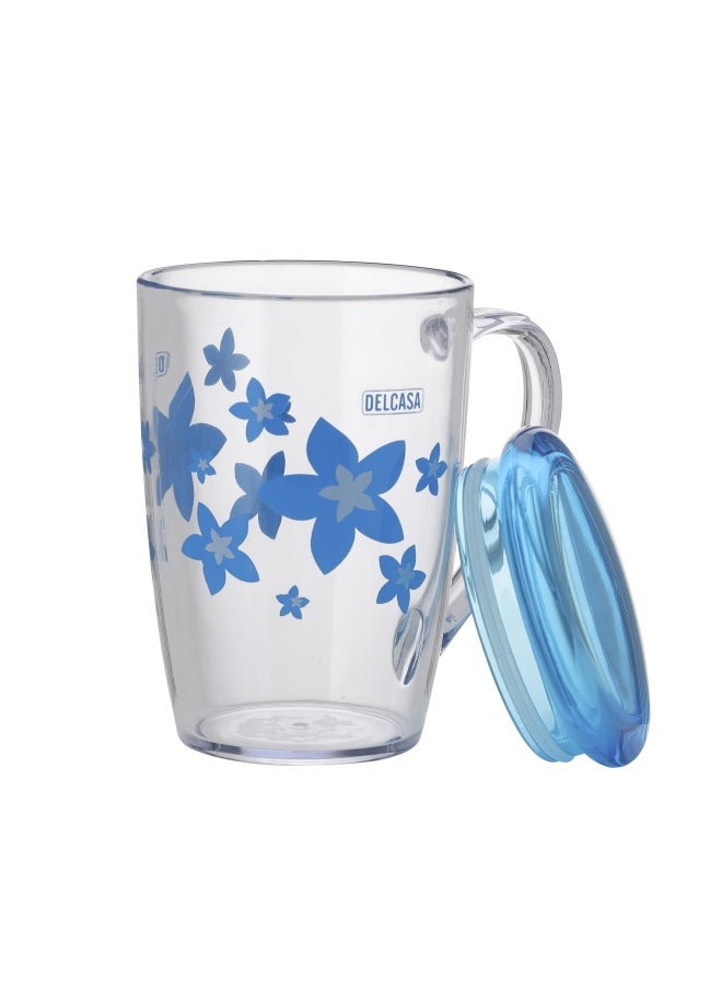 DELCASA Plastic Water Cup 350ml POrtable Travel Mug DC2341  - Image 2