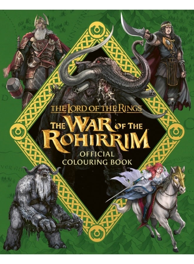 The Lord of the Rings: The War of the Rohirrim Official Colouring Book