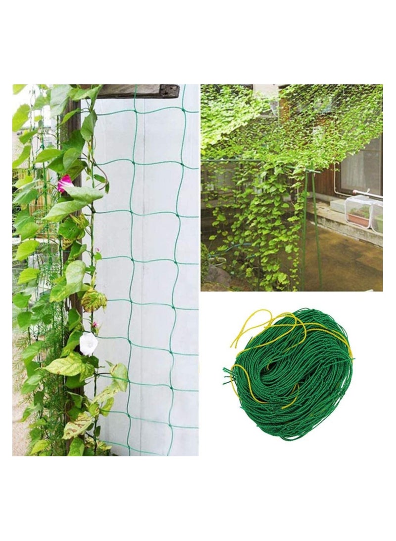 Trellis Netting for Climbing Plants1.8MX1.8M - Heavy Duty Garden Trellis Netting for Cucumber, Vine, Fruits & Vegetables Tomato Plants Trellis Net - Image 1