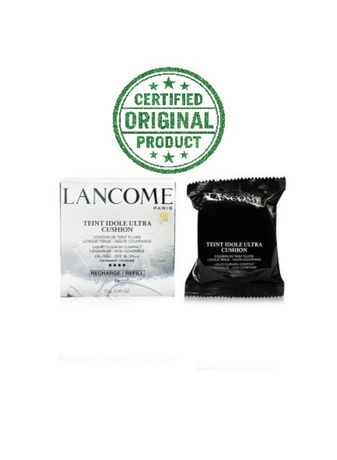 Lancome Paris Lancome Teint Idole Ultra Cushion Liquid Foundation SPF 18 #05 Beige Ambre 13g | Long-Lasting Natural Coverage | Lightweight Hydrating Cushion Makeup for Flawless Radiant Skin - Image 1