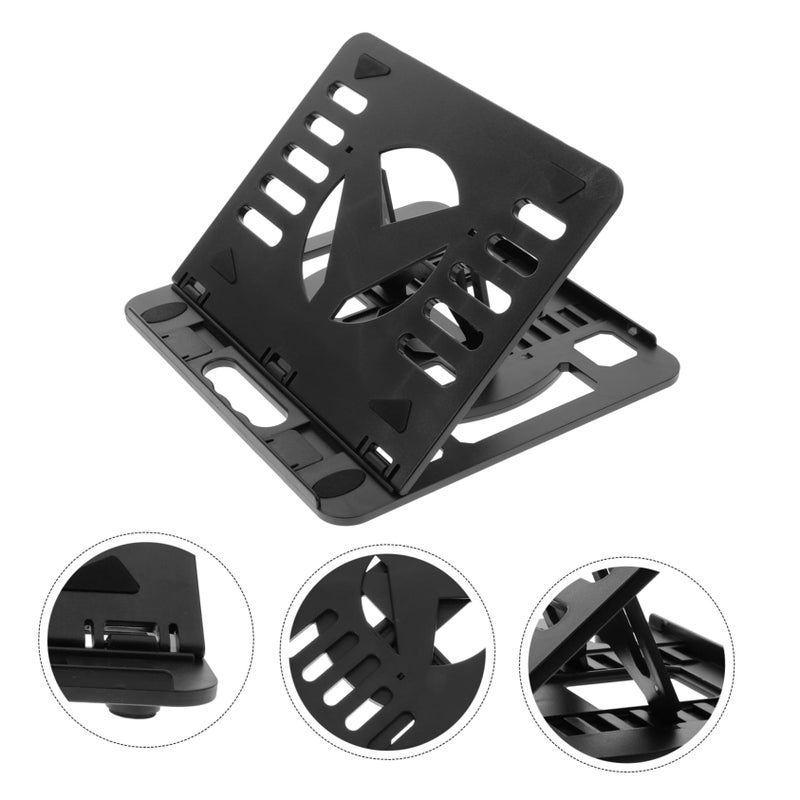 Adjustable Folding Laptop Stand Portable Cooling Bracket with Slip Base for Notebook Tablet - Image 4
