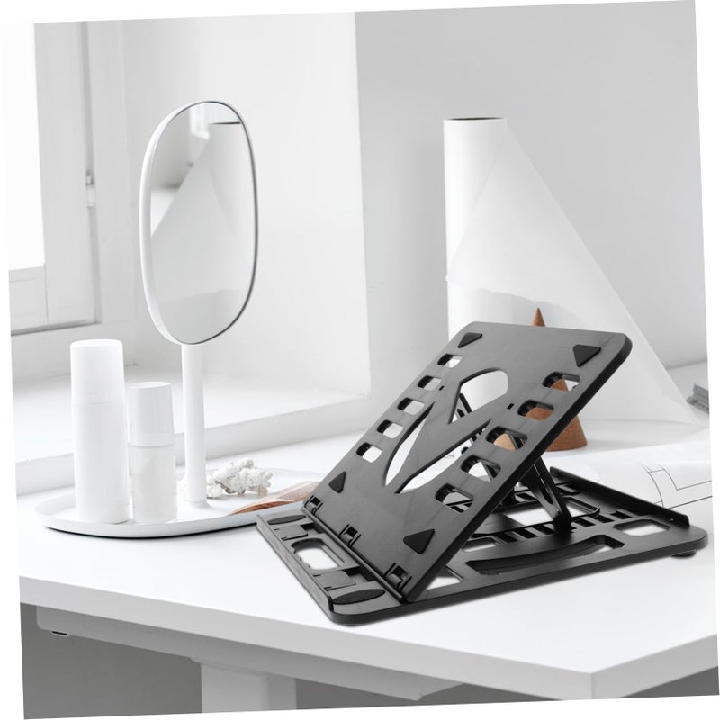 Adjustable Folding Laptop Stand Portable Cooling Bracket with Slip Base for Notebook Tablet - Image 3