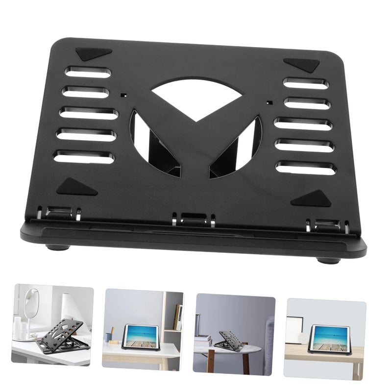 Adjustable Folding Laptop Stand Portable Cooling Bracket with Slip Base for Notebook Tablet - Image 5
