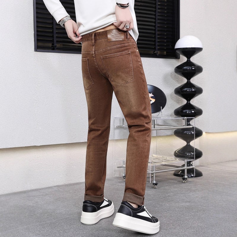 Unisex Classic Denim Jeans Loose Fit Daily Outdoor Wear - Image 5