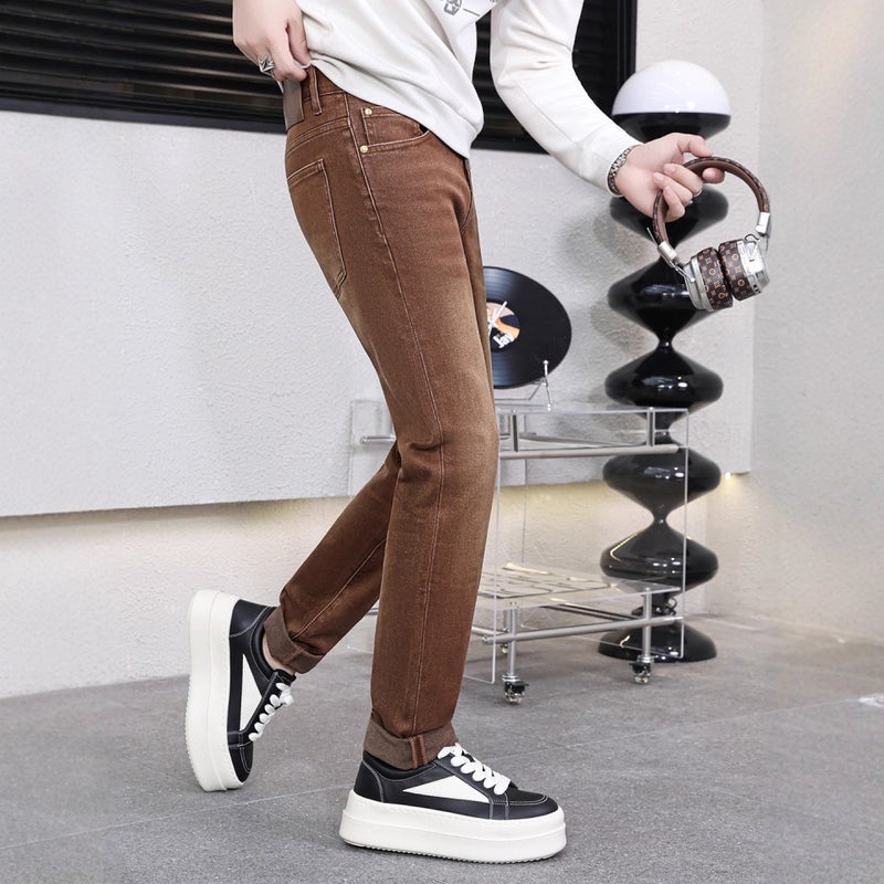 Unisex Classic Denim Jeans Loose Fit Daily Outdoor Wear - Image 4