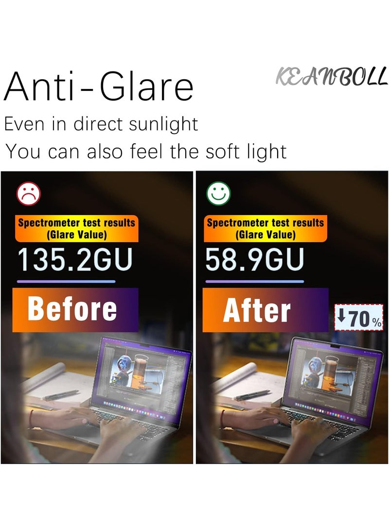 Compatible with 2025 ASUS Zenbook Duo 2 in 1 Laptop Dual 14 Inch OLED UX8406 High Definition Scratch Resistant Film Includes Primary and Secondary Screens - Image 3