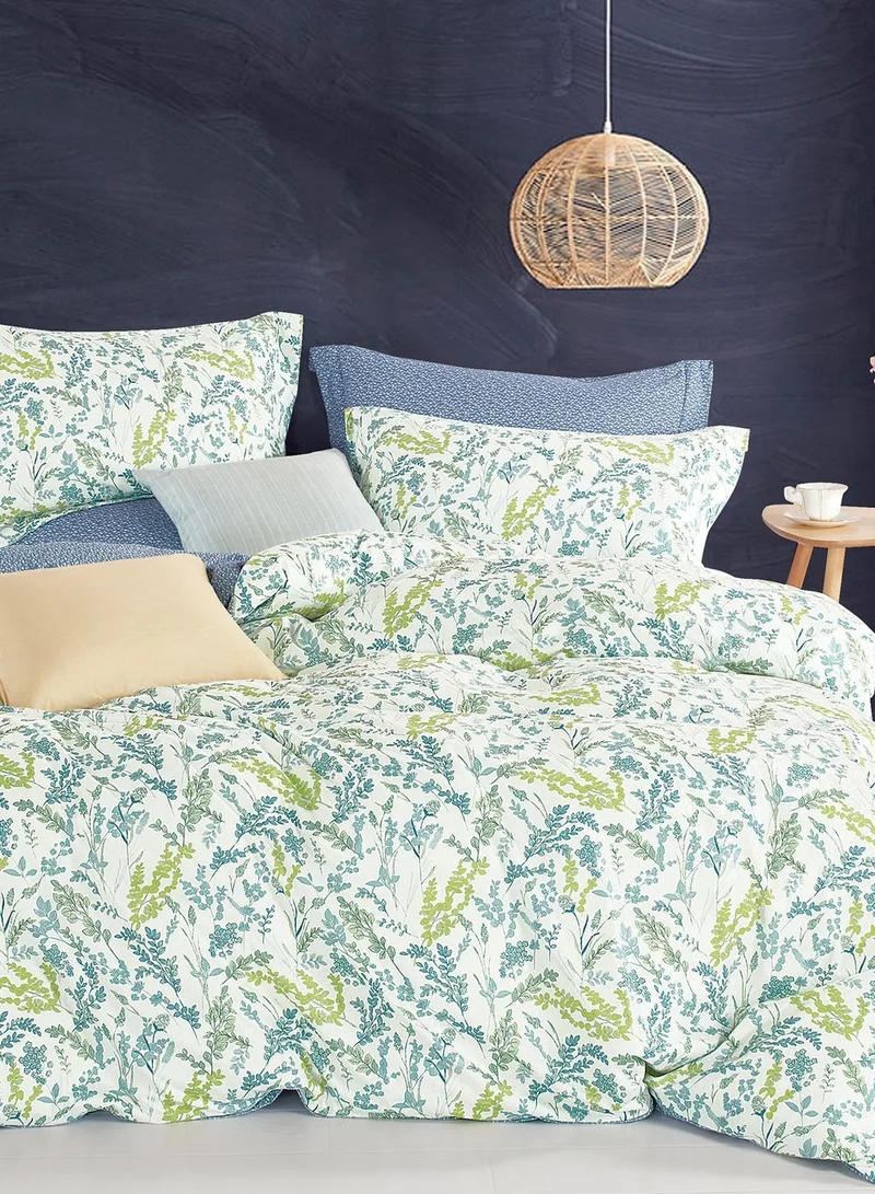 دويل ستوديو Queen White  Alga Queen Duvet Cover Set + Sheet