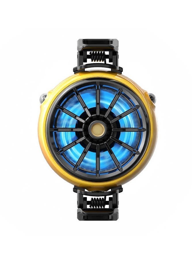 Gulf Trend DLA6 Cooling Fan – Cold Wind Handle Fan for PUBG Mobile Gaming – Portable, Rechargeable, Compact Design, Reduces Device Overheating, Enhances Gaming Performance - Image 1