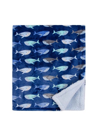 Plush Blanket With Sherpa Backing Whale - pzsku/Z163386C3203303C9432CZ/45/_/1680171315/97cc6f76-5f77-4c09-9388-282221effa0c