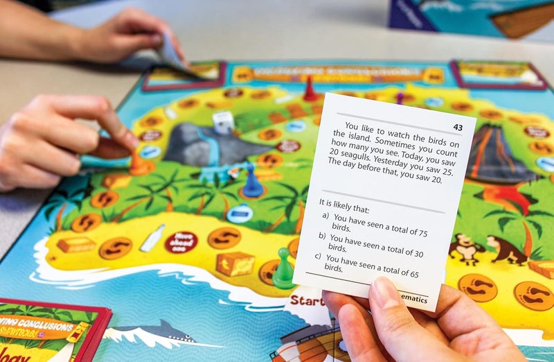 Edupress Drawing Conclusions Shipwrecked Game - Red Level (EP61082) - Image 3