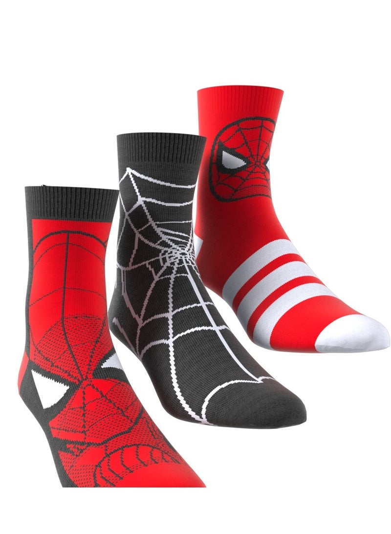 adidas x Marvel Spider-Man Socks 3 Pairs Kids - Image 3