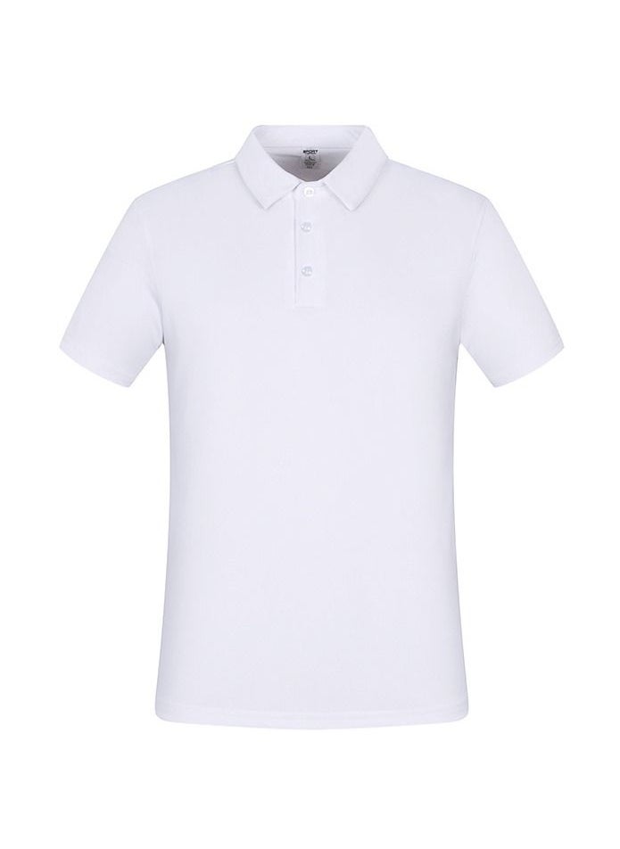 UTDOORWEAR - Summer Sports Casual Quick Dry Solid Color Men's POLO Short Sleeve T-Shirt - Image 1