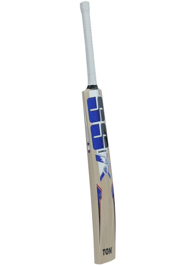 SS Players Kashmir Willow Cricket Bat Full Size | Grade 1 Powerful Short Handle Cricket Bat for Adults with Massive Concave Edges - Image 2