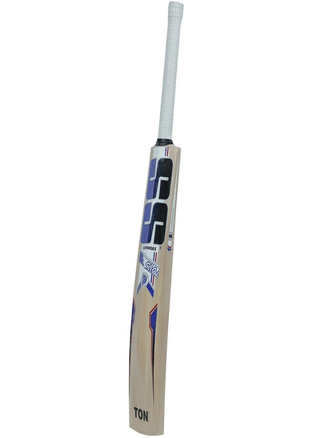 SS Players Kashmir Willow Cricket Bat Full Size | Grade 1 Powerful Short Handle Cricket Bat for Adults with Massive Concave Edges - Image 3